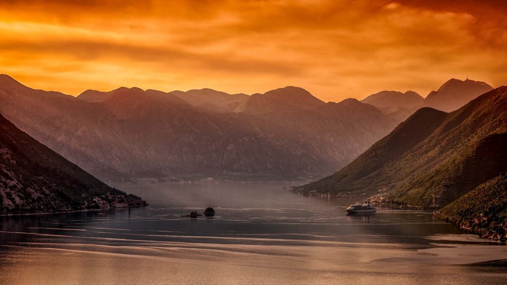 Private sailing excursions in the Bay of Kotor